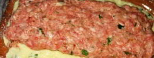 мясной рулет в картофельной оболочке. Шаг 3