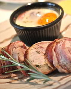 Мясные рулетики в фольге