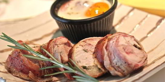 Мясные рулетики в фольге