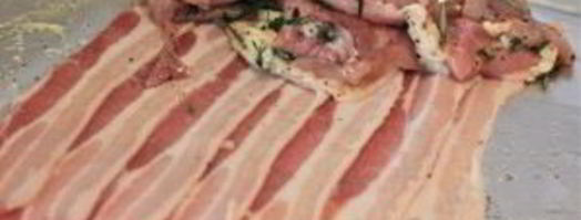 мясные рулетики в фольге. Шаг 3