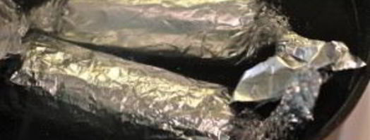 мясные рулетики в фольге. Шаг 5