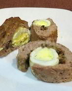 Рулет из индейки в духовке