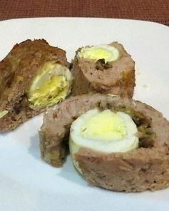 Рулет из индейки в духовке