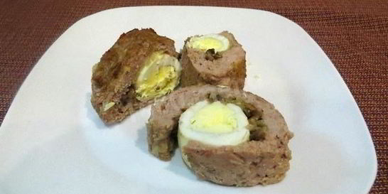 Рулет из индейки в духовке