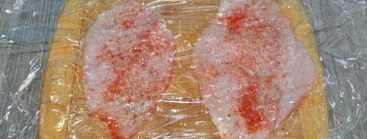 рулет из куриной грудки с картофелем в беконе. Шаг 3