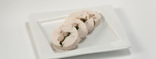 рулет из курицы с креветками. Шаг 5