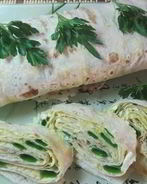 Рулет из лаваша с сыром