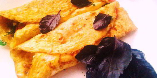 Рулет из омлета