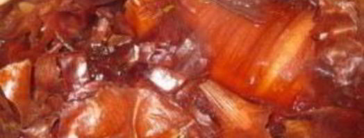 рулет из сала в луковой шелухе. Шаг 5