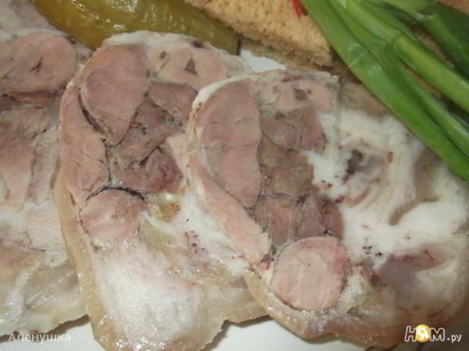 Рецепт рулета из свиной рульки