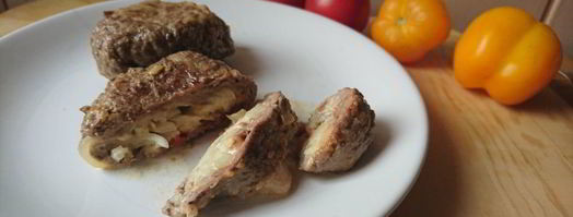 рулет из телячьей отбивной. Шаг 7