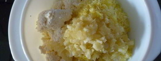 рулет с творожно-цитрусовой начинкой. Шаг 4