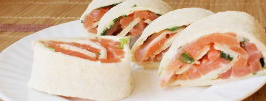 рулетики из семги. Шаг 8