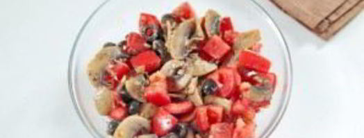 рулетики с томатами и грибами. Шаг 6