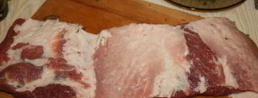 свиной рулет с миндалем. Шаг 5