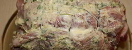 свиной рулет с миндалем. Шаг 7