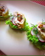 Закусочный куриный рулет