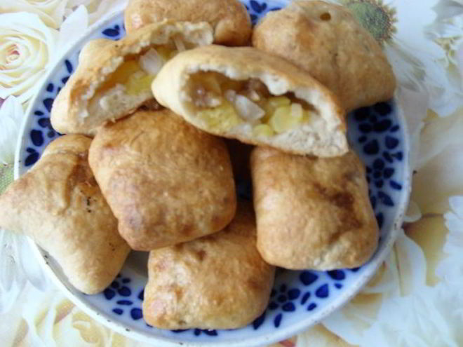 Рецепт печеной самсы с тыквой