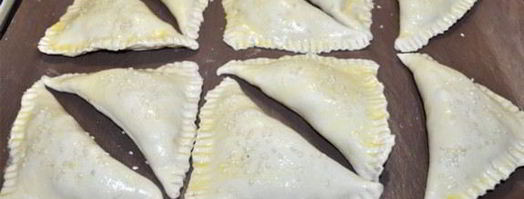 самса из готового слоеного теста. Шаг 7