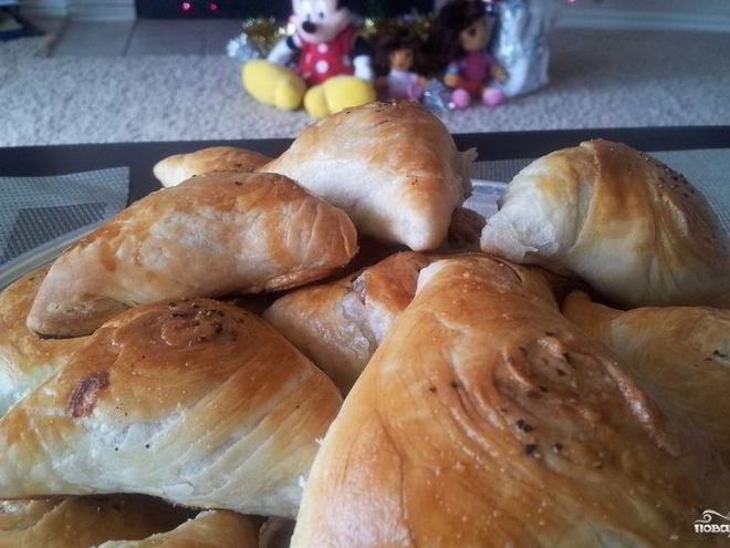 Рецепт самсы из готового теста