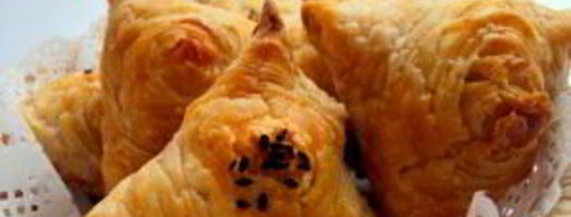 самса из слоеного теста с курицей. Шаг 5