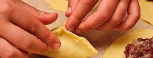 самса из слоеного теста с мясом. Шаг 6