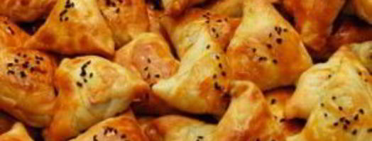 самса из слоеного теста с мясом. Шаг 7