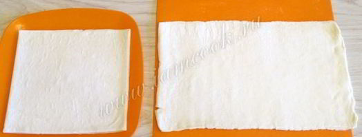 самса из слоеного теста. Шаг 5