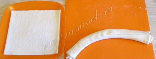 самса из слоеного теста. Шаг 6