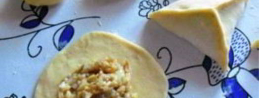 самса на кефире. Шаг 5