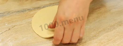 самса с фаршем из слоеного теста. Шаг 13