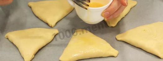 самса с фаршем из слоеного теста. Шаг 15