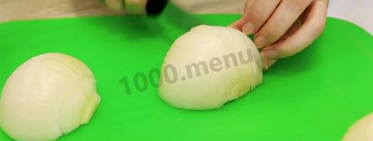 самса с фаршем из слоеного теста. Шаг 4