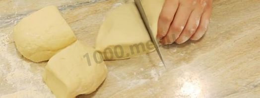 самса с фаршем из слоеного теста. Шаг 7