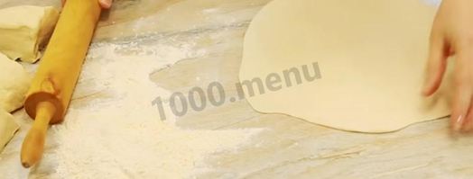 самса с фаршем из слоеного теста. Шаг 8