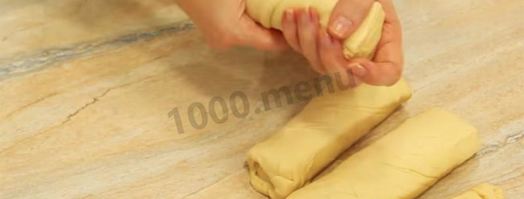 самса с фаршем из слоеного теста. Шаг 11
