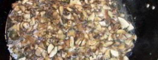 самса с курицей и грибами. Шаг 5