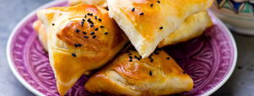 самса с мясом. Шаг 8