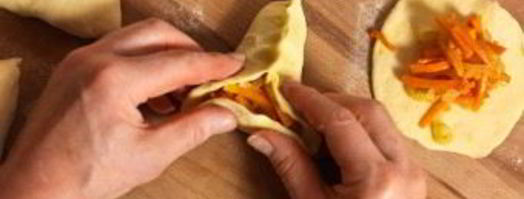 самса с тыквой. Шаг 9