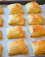 Самса с ветчиной и сыром