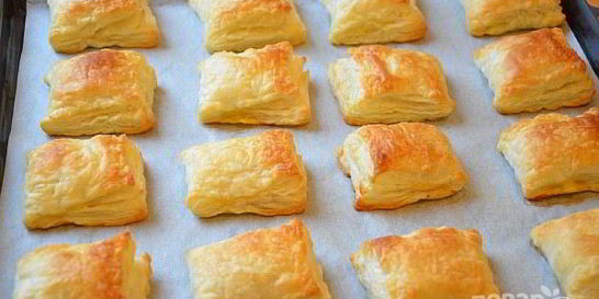 Самса с ветчиной и сыром