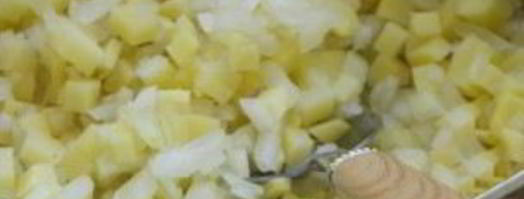 самса слоеная с картофелем. Шаг 3