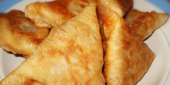 Самса слоеная узбекская