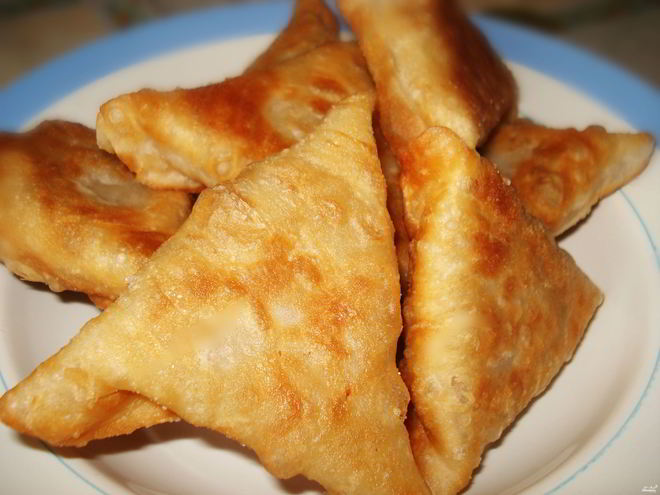 Рецепт самсы слоеной узбекской