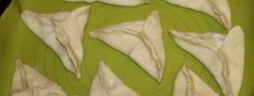 слоеная самса с сыром. Шаг 6