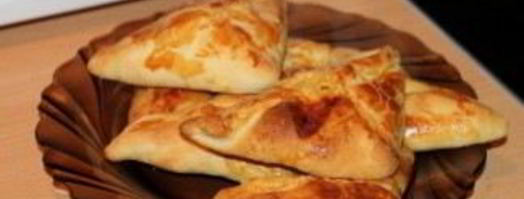 слоеная самса с сыром. Шаг 8