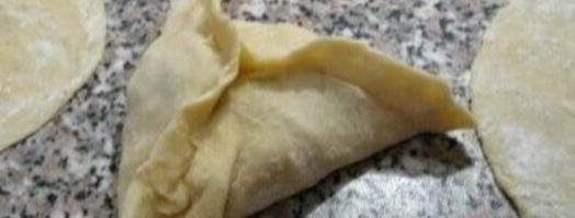 слоеная самса с тыквой. Шаг 8