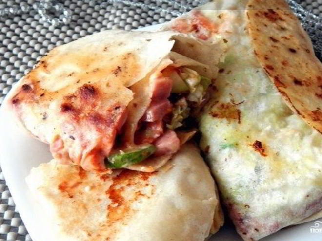 Рецепт домашней шаурмы в лаваше