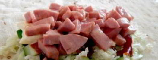 домашняя шаурма в лаваше. Шаг 5