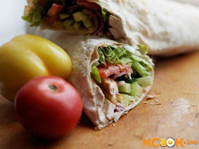 Рецепт домашней шаурмы